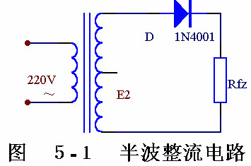 電子電路圖，整流二極管的作用,整流電路