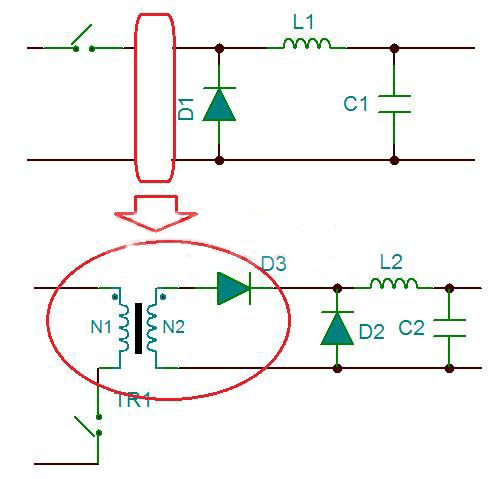 開關(guān)電源拓?fù)溲葸M